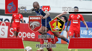 Prediksi Borneo FC vs Persik Kediri di BRI Liga 1: Head to Head, Susunan Pemain dan Skor